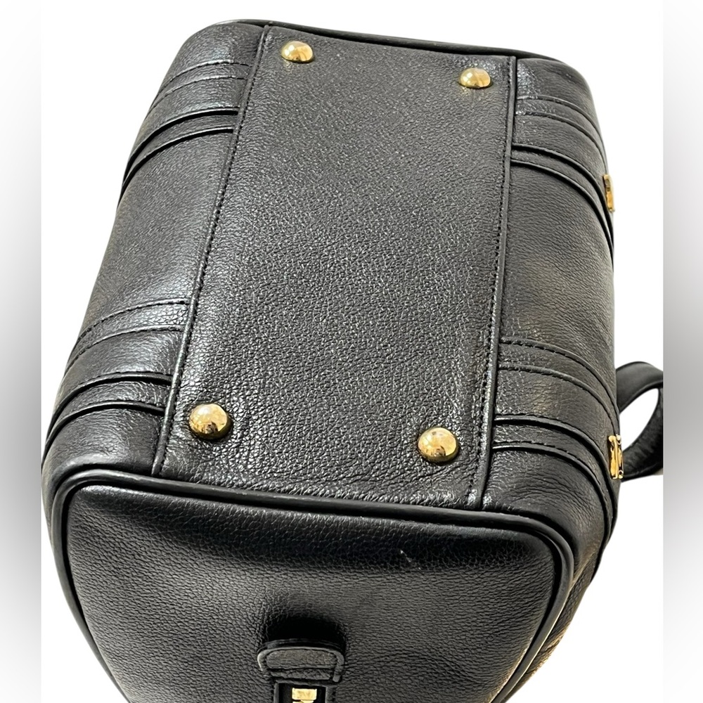 MCM Black Leather Boston Bag - Picture 10 of 15